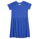 Girls Plus Size Harper & Elliott Lace Skater Dress, Girl's, Size: Xxl Plus, Med Blue