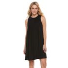Women's Sonoma Goods For Life&trade; Swing Dress, Size: Medium, Black