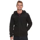 Men's Apt. 9&reg; Mixed Media Sherpa-lined Knit Jacket, Size: Xl, Black