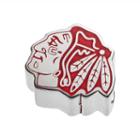 Logoart Sterling Silver Chicago Blackhawks Bead, Women's, Multicolor