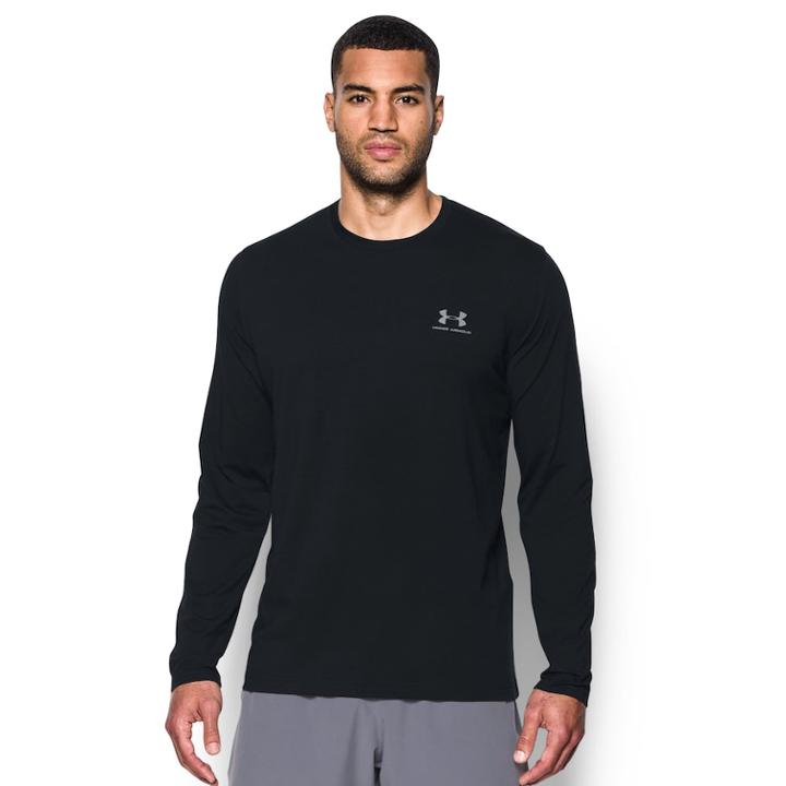 Men's Under Armour Logo Tee, Size: Large, Black