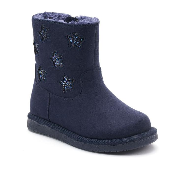 Jumping Beans&reg; Tamika Toddler Girls' Mid-calf Boots, Size: 7 T, Blue