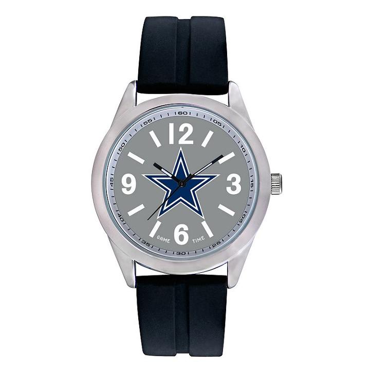 Game Time, Men's Dallas Cowboys Varsity Watch, Black
