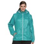 Plus Size Columbia Stone Creek Hooded Anorak Jacket, Women's, Size: 2xl, Green Oth