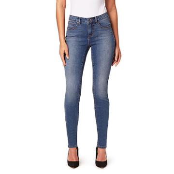 Women's Miracle Jean Faith Slimming Skinny Jeans, Size: 8, Natural