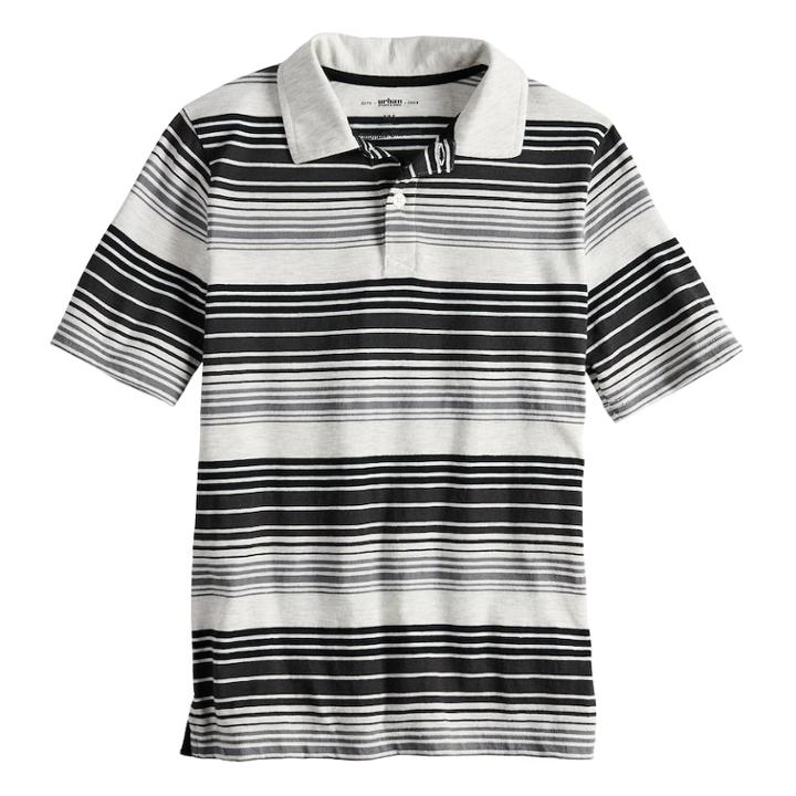 Boys 8-20 Urban Pipeline&reg; Ultimate Polo, Size: Small, Dark Grey
