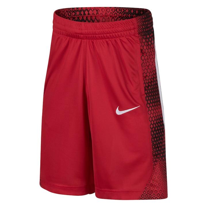 Boys 8-20 Nike Printed Avalanche Basketball Shorts, Size: Small, Dark Pink