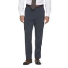 Men's Chaps Slim-fit Performance Flat-front Dress Pants, Size: 42x32, Blue