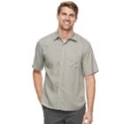 Men's Batik Bay Casual Button-down Shirt, Size: Medium, Green