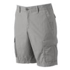 Big & Tall Apt. 9&reg; Modern-fit Solid Poplin Cargo Shorts, Men's, Size: 52, Med Grey