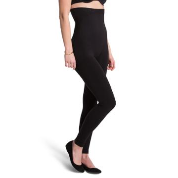 Plus Size Red Hot By Spanx High-waist Seamless Leggings, Women's, Size: 1xl, Black