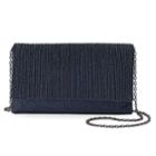 Gunne Sax By Jessica Mcclintock Priscilla Pleated Crossbody Clutch, Women's, Dark Blue