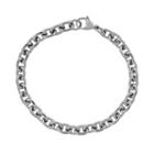 Lynx Stainless Steel Rolo Chain Bracelet - Men, Grey