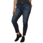 Juniors' Plus Size Mudd&reg; Mid-rise Ankle Jeggings, Teens, Size: 20 W, Blue