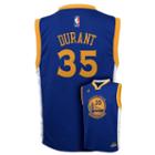 Boys 8-20 Adidas Golden State Warriors Kevin Durant Replica Jersey, Boy's, Size: L(14/16), Blue