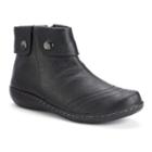 Soft Style By Hush Puppies Jerlynn Women's Ankle Boots, Size: 5.5 Med, Black