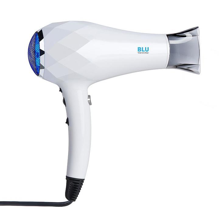 Instyler Blu Turbo Ionic Hair Dryer, White