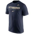 Men's Nike Pitt Panthers Practice Tee, Size: Medium, Blue (navy)