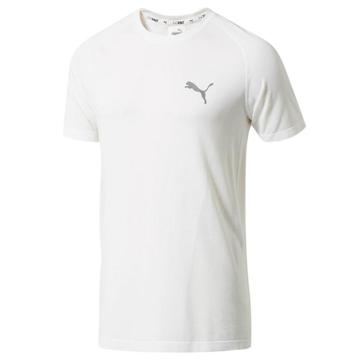 Men's Puma Evoknit Best Tee, Size: Xxl, White