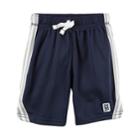 Boys 4-8 Carter's Mesh Athletic Shorts, Size: 6, Blue