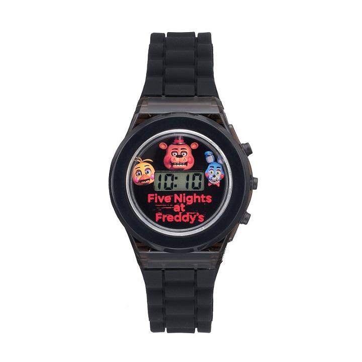 Five Nights At Freddy's Kids' Digital Light-up Watch, Adult Unisex, Size: Medium, Black