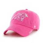 Women's '47 Brand Carolina Panthers Miata Clean Up Adjustable Cap, Pink