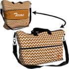 Logo Brand Texas Longhorns Chevron Expandable Tote, Women's, Multicolor