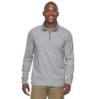 Big & Tall Columbia Echo Summit Quarter-zip Pullover, Men's, Size: Xxl Tall, Light Grey