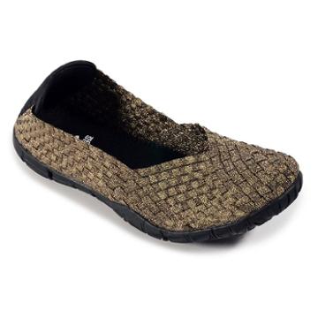 Corkys Sidewalk Women's Featherlite Slip-on Flats, Size: 6, Brown