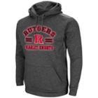 Men's Campus Heritage Rutgers Scarlet Knights Sleet Hoodie, Size: Medium, Grey (charcoal)