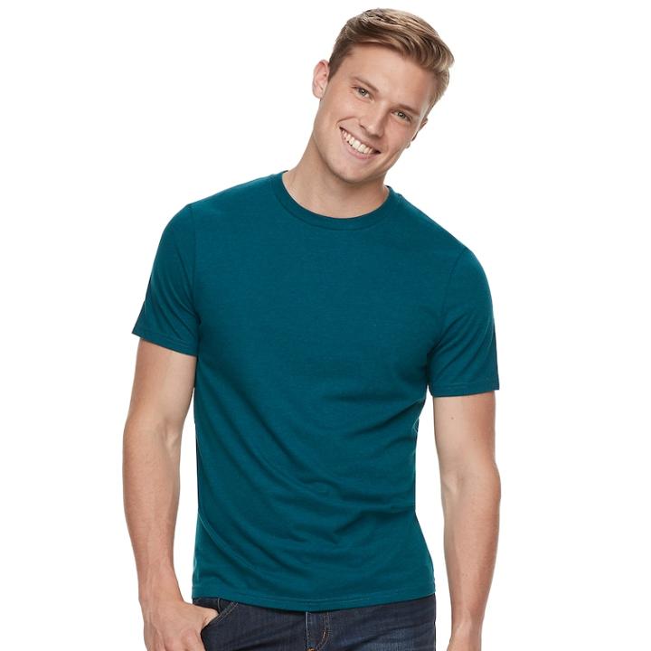 Men's Urban Pipeline&reg; Ultimate Heather Tee, Size: Xl, Dark Blue