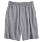 Boys 8-20 Tek Gear&reg; Soft Jersey Shorts, Size: L(14/16), Dark Grey