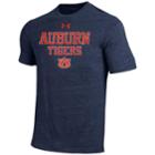 Men's Under Armour Auburn Tigers Heathered Tee, Size: Large, Blue (navy)