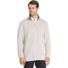 Big & Tall Van Heusen Classic-fit Sweater Fleece Quarter-zip Pullover, Men's, Size: Xxl Tall, Lt Beige