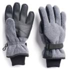 Boys 4-20 Tek Gear&reg; Microfleece Gloves, Size: 4-7, Med Grey