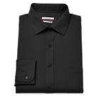 Men's Van Heusen Flex Collar Regular-fit Pincord Dress Shirt, Size: 16.5-34/35, Black