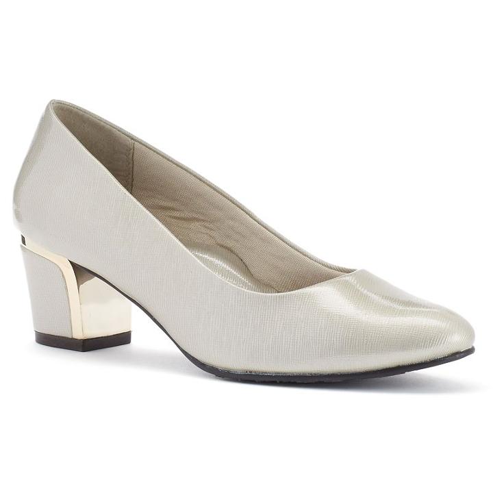 Soft Style By Hush Puppies Deanna Women's Dress Heels, Size: Medium (8.5), White Oth