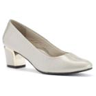 Soft Style By Hush Puppies Deanna Women's Dress Heels, Size: Medium (8.5), White Oth