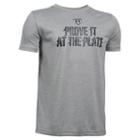 Boys 8-20 Under Armour Prove It At The Plate Tee, Boy's, Size: Large, Dark Grey
