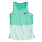 Girls 7-16 Nike Colorblock Tank Top, Size: Xl, Green