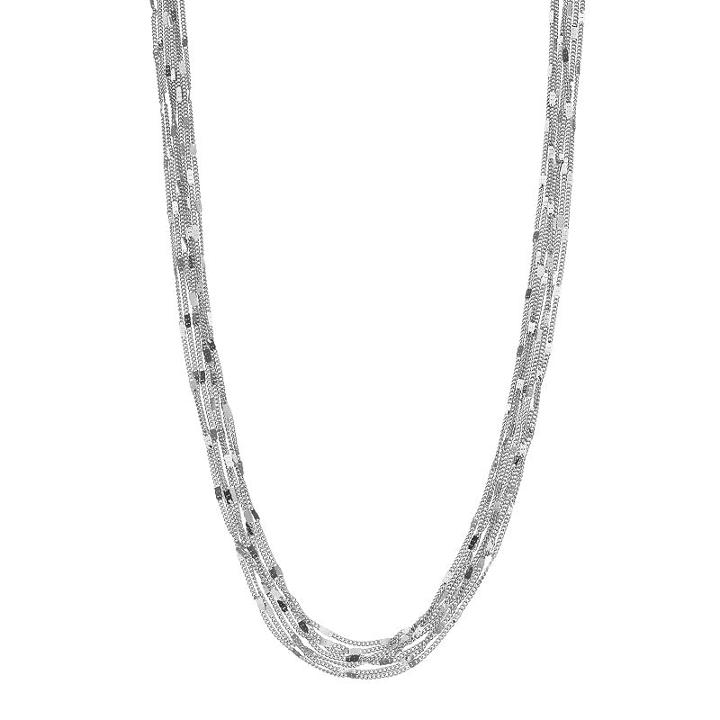 Apt. 9&reg; Long Multistrand Necklace, Women's, Lt Green
