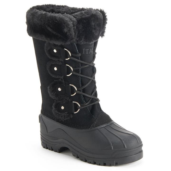 Itasca Marais Women's Waterproof Winter Boots, Women's, Size: 6, Black