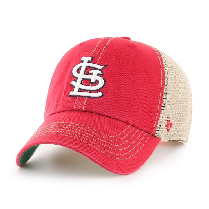 Adult '47 Brand St. Louis Cardinals Trawler Clean Up Hat, Men's, Red