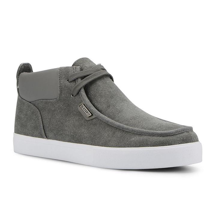 Lugz Strider Hc Men's Moc Toe Sneakers, Size: Medium (8.5), Grey (charcoal)