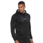 Men's Under Armour Performance Fleece Logo Hoodie, Size: Medium, Black