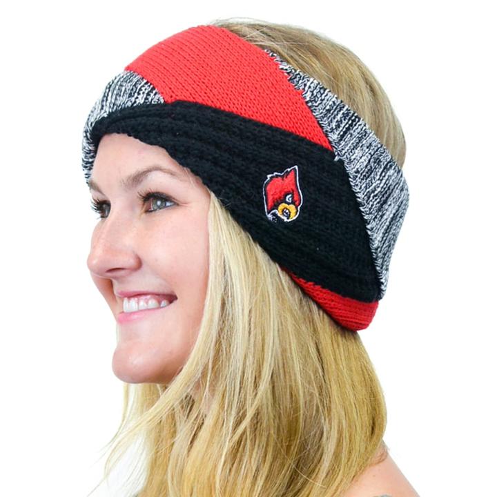 Louisville Cardinals Headband, Women's, Multicolor