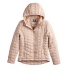 Girls 7-16 Reebok Packable Glacier Shield Midweight Jacket, Size: 7-8, Pink