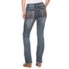 Women's Apt. 9&reg; Embellished Bootcut Jeans, Size: 2 Short, Med Blue