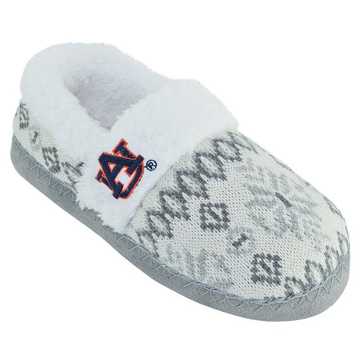 Women's Auburn Tigers Snowflake Slippers, Size: Small, Team