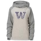 Women's Washington Huskies Redux Hoodie, Size: Large, Lt Beige